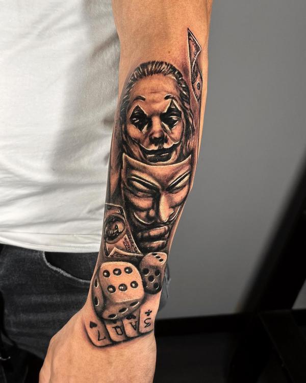 80 Dice Tattoo Design Ideas with Meaning