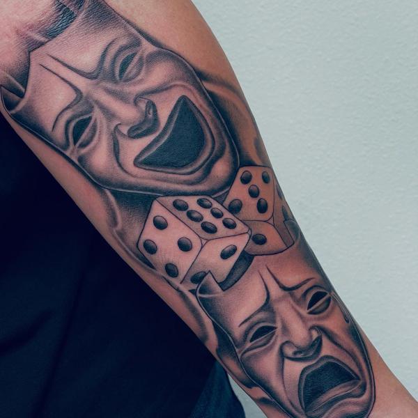 80 Dice Tattoo Design Ideas with Meaning