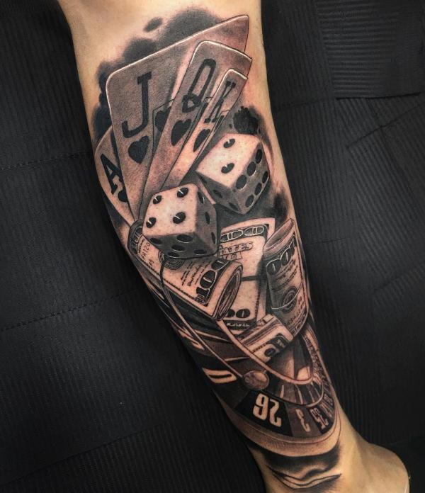 80 Dice Tattoo Design Ideas with Meaning