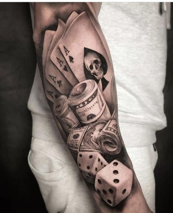 80 Dice Tattoo Design Ideas with Meaning