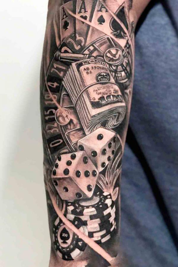 80 Dice Tattoo Design Ideas with Meaning