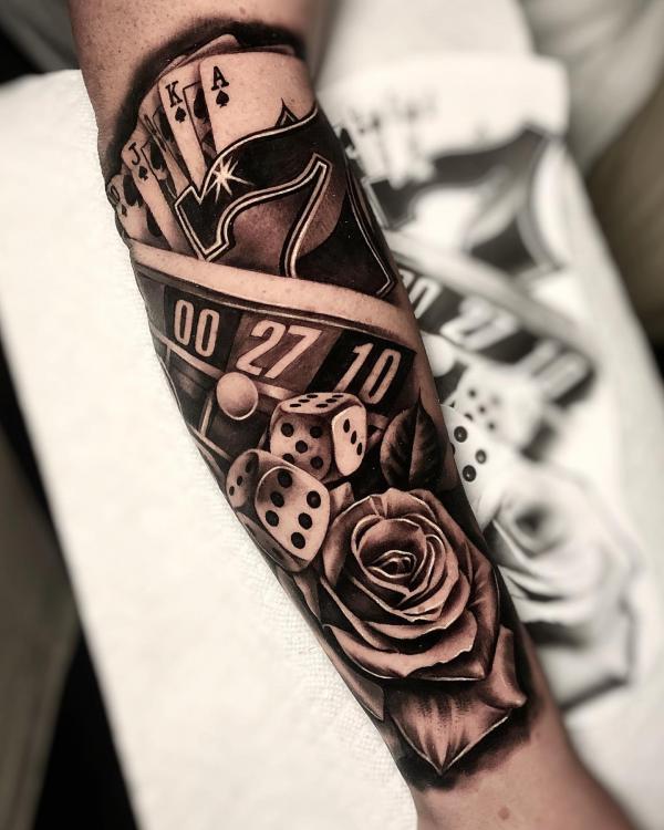 80 Dice Tattoo Design Ideas with Meaning