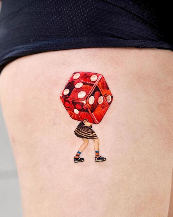 80 Dice Tattoo Design Ideas with Meaning
