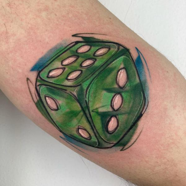 80 Dice Tattoo Design Ideas with Meaning