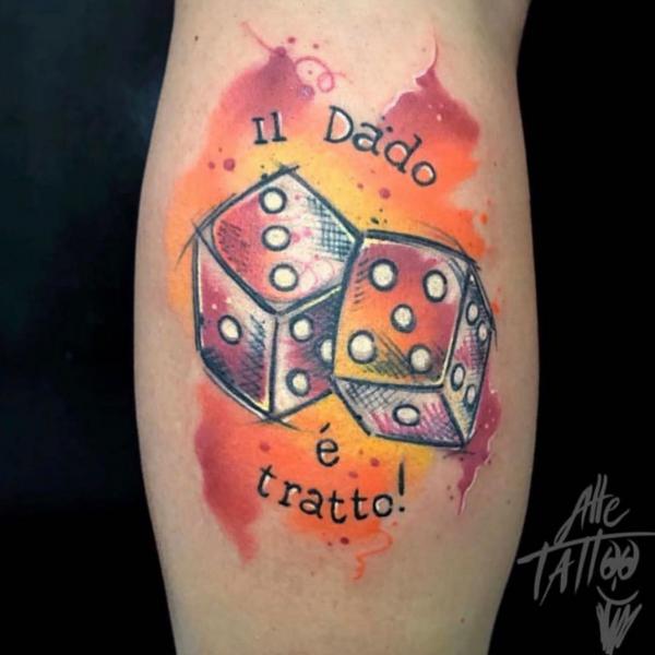 80 Dice Tattoo Design Ideas with Meaning