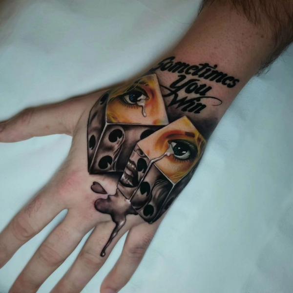 80 Dice Tattoo Design Ideas with Meaning