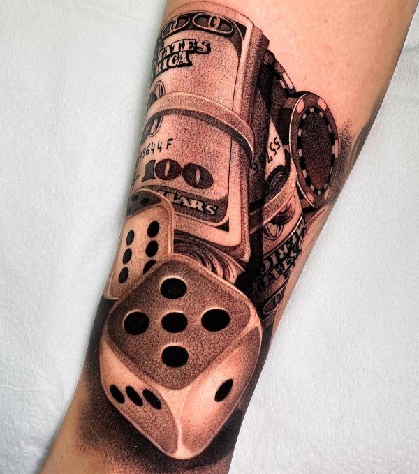 80 Dice Tattoo Design Ideas with Meaning