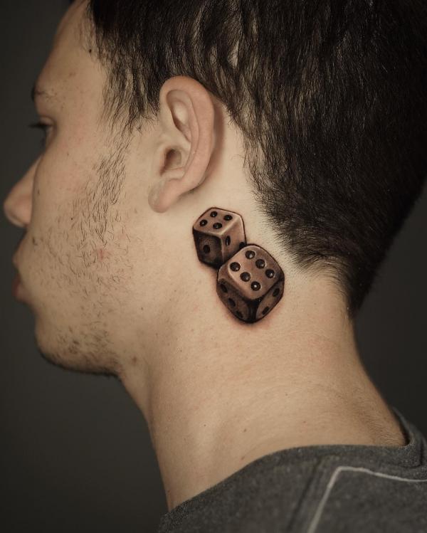 80 Dice Tattoo Design Ideas with Meaning