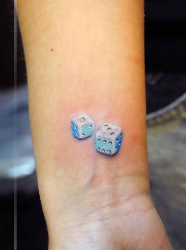 80 Dice Tattoo Design Ideas with Meaning