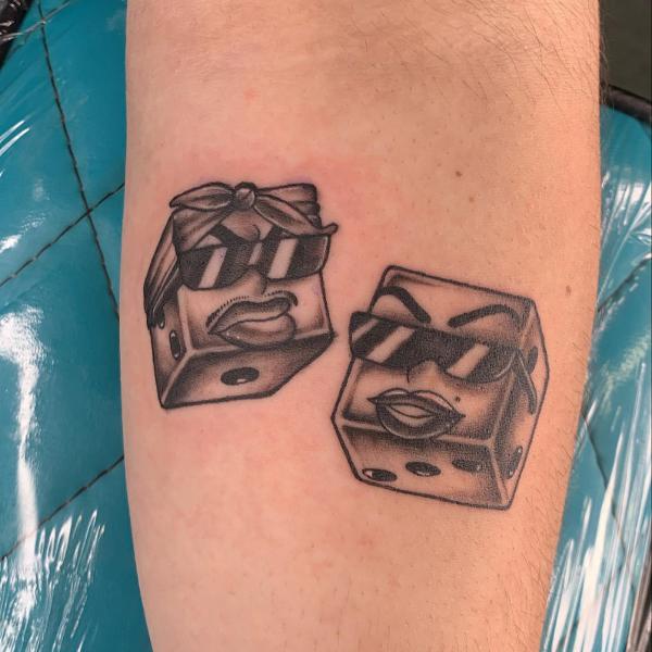 80 Dice Tattoo Design Ideas with Meaning