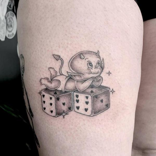 80 Dice Tattoo Design Ideas with Meaning