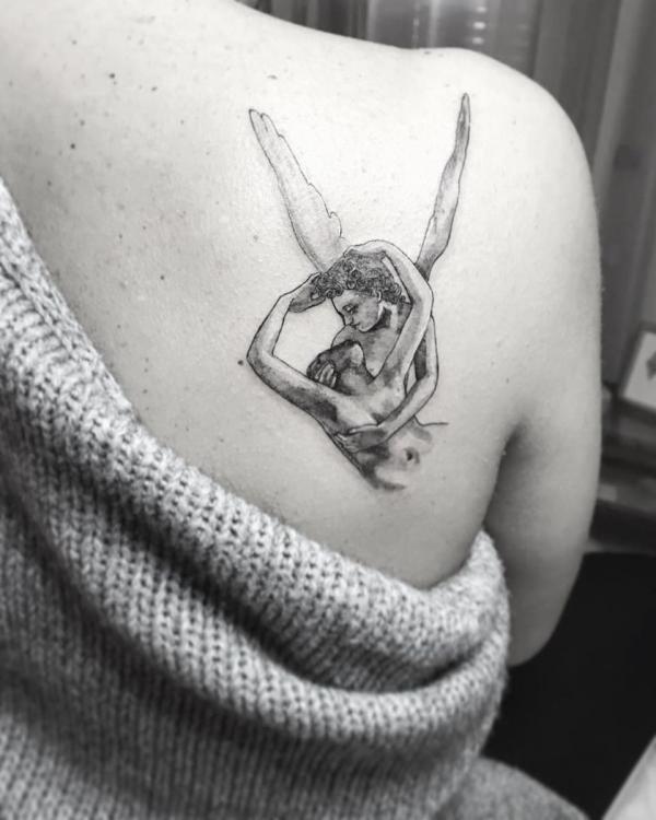 20 Cupid Tattoo Designs That Celebrate Love