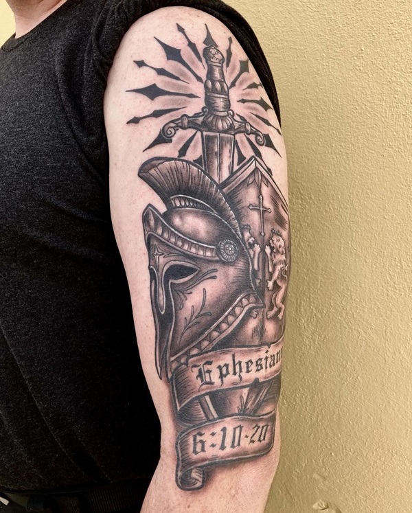 Armor of God Tattoo: Strength and Spirituality