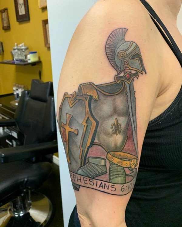 Armor of God Tattoo: Strength and Spirituality