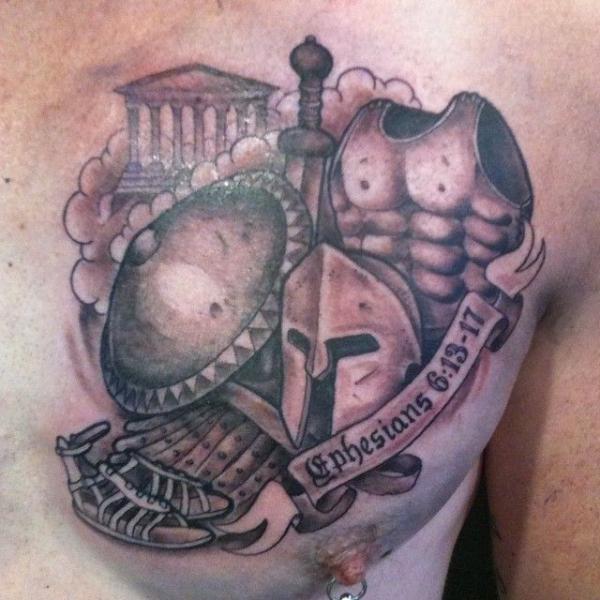 Armor of God Tattoo: Strength and Spirituality