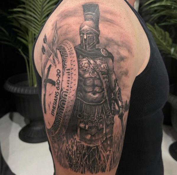 Armor of God Tattoo: Strength and Spirituality