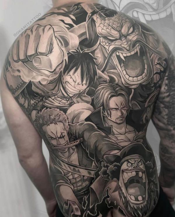 75 Striking One Piece Tattoos for Your Next Adventure