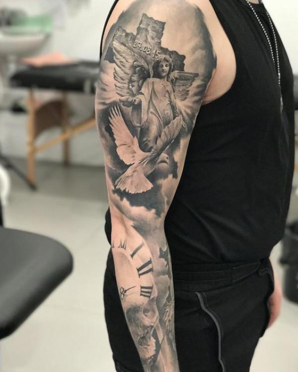 70 Guardian Angel Tattoo Ideas With Meaning