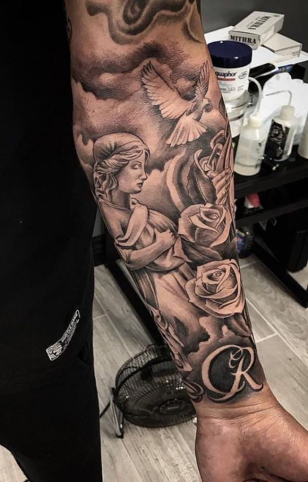 70 Guardian Angel Tattoo Ideas With Meaning