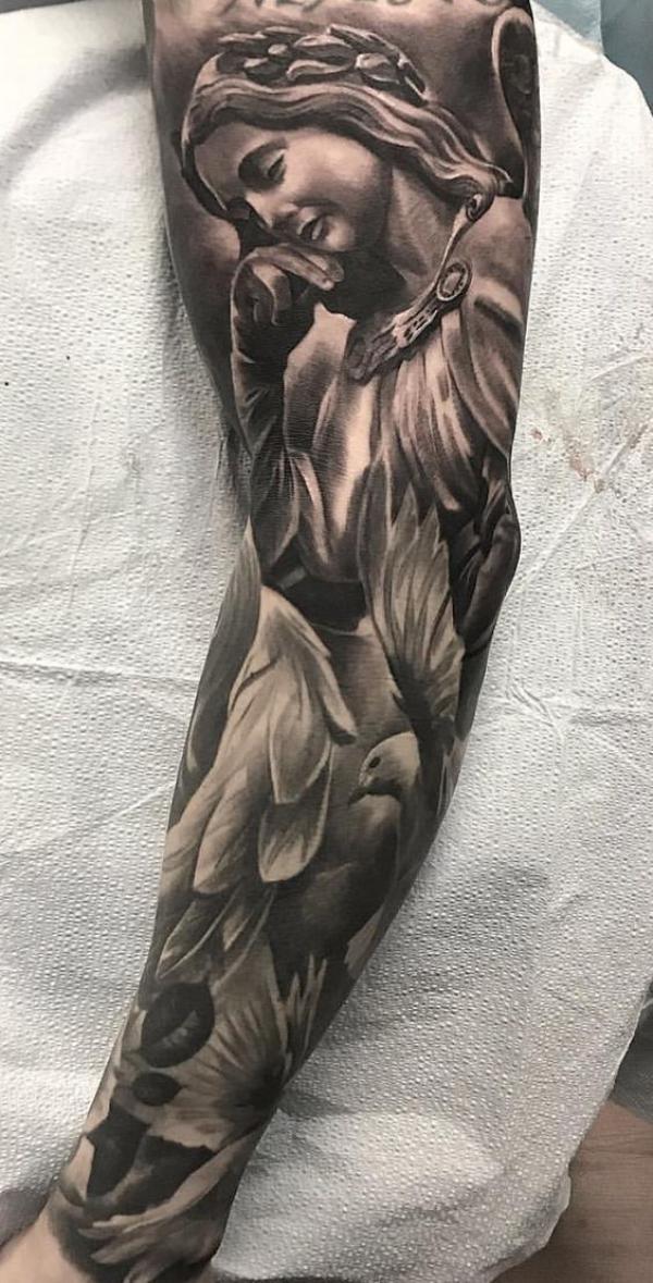 70 Guardian Angel Tattoo Ideas With Meaning