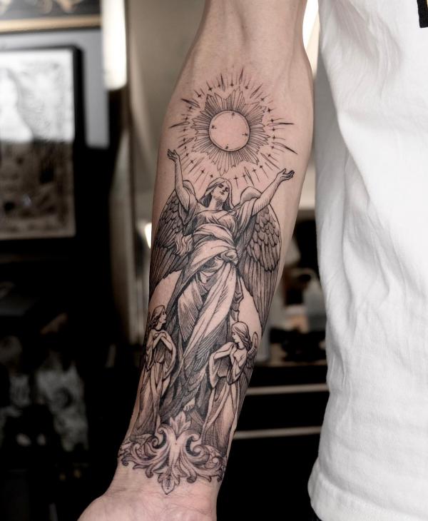 70 Guardian Angel Tattoo Ideas With Meaning