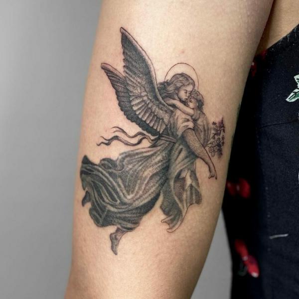 70 Guardian Angel Tattoo Ideas With Meaning