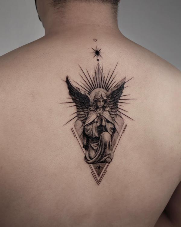 70 Guardian Angel Tattoo Ideas With Meaning