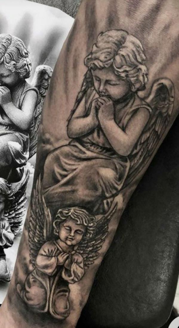 70 Guardian Angel Tattoo Ideas With Meaning