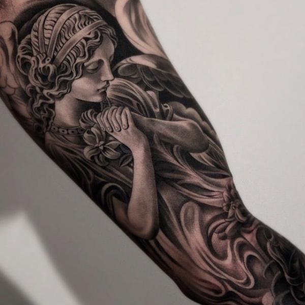 70 Guardian Angel Tattoo Ideas With Meaning