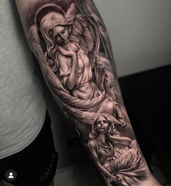 70 Guardian Angel Tattoo Ideas With Meaning