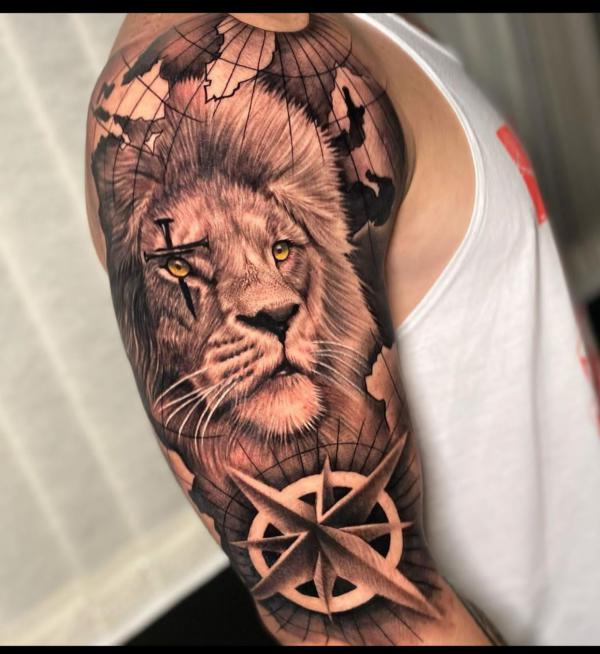 80 Stunning Lion King Tattoo Designs