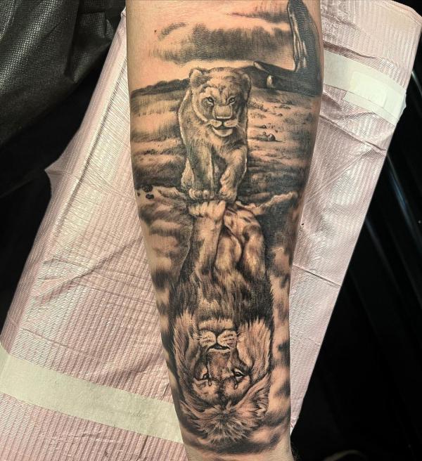 80 Stunning Lion King Tattoo Designs
