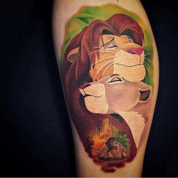 80 Stunning Lion King Tattoo Designs