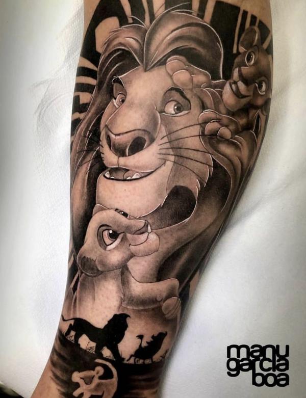80 Stunning Lion King Tattoo Designs