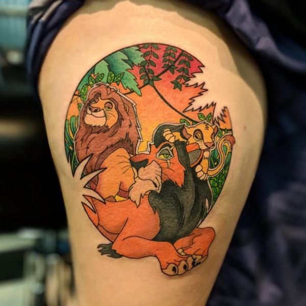 80 Stunning Lion King Tattoo Designs