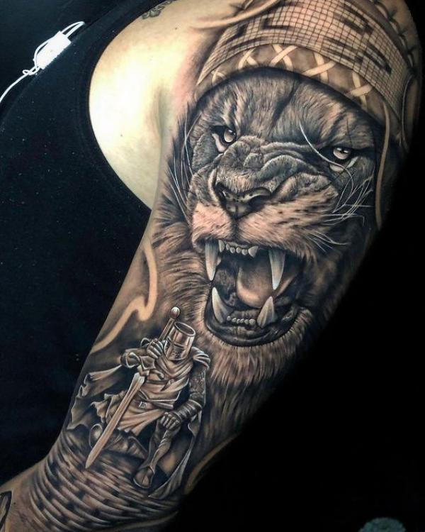 80 Stunning Lion King Tattoo Designs
