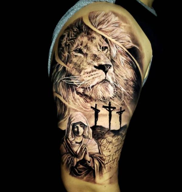 80 Stunning Lion King Tattoo Designs