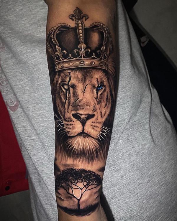 80 Stunning Lion King Tattoo Designs