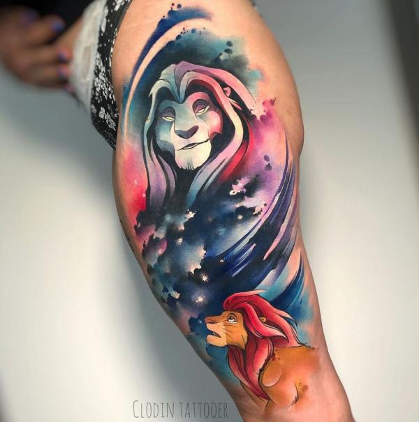 80 Stunning Lion King Tattoo Designs