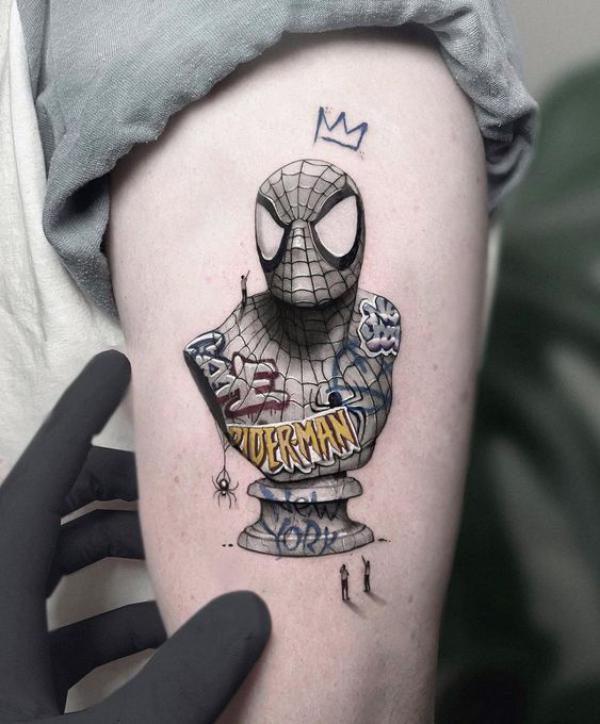 70 Spider-Man Tattoo Designs to Inspire Your Next Ink
