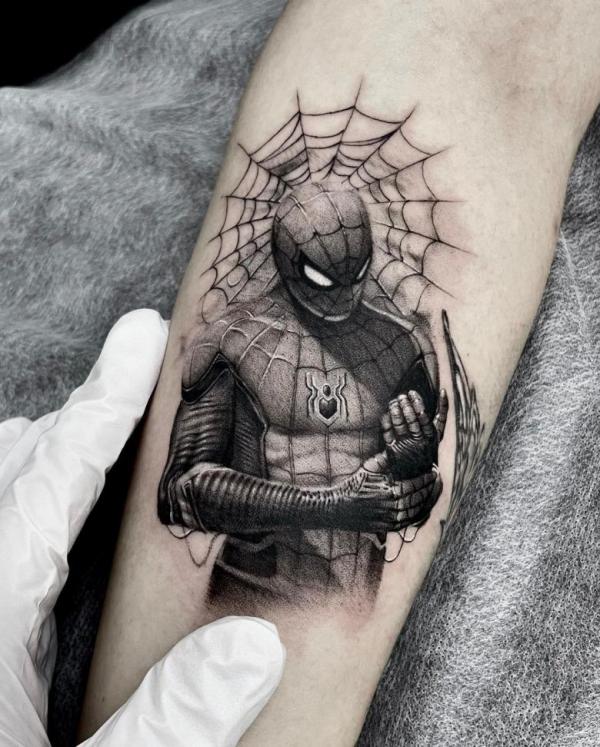 70 Spider-Man Tattoo Designs to Inspire Your Next Ink