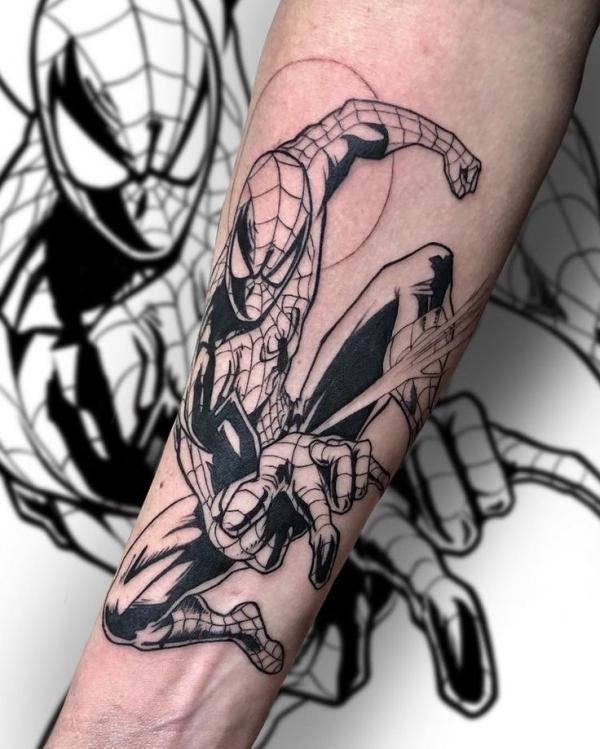 70 Spider-Man Tattoo Designs to Inspire Your Next Ink