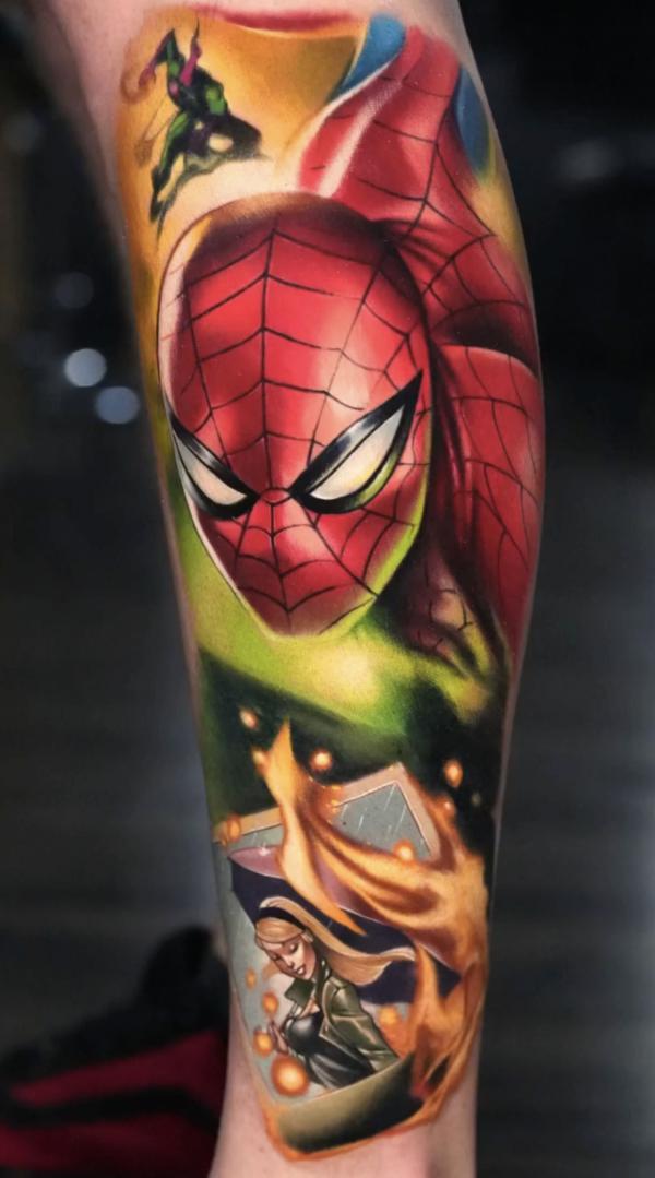 70 Spider-Man Tattoo Designs to Inspire Your Next Ink