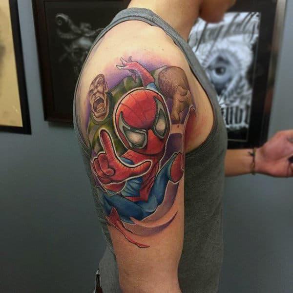 70 Spider-Man Tattoo Designs to Inspire Your Next Ink