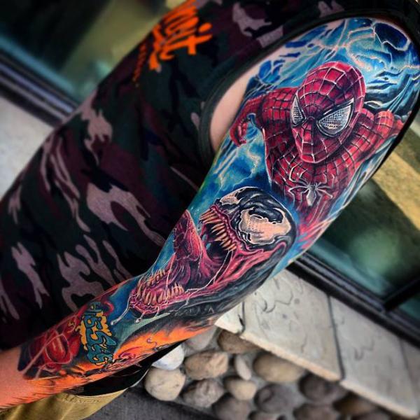 70 Spider-Man Tattoo Designs to Inspire Your Next Ink