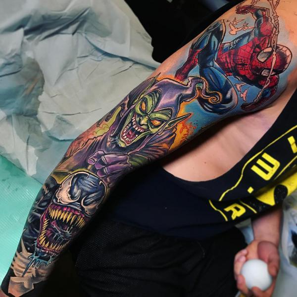 70 Spider-Man Tattoo Designs to Inspire Your Next Ink