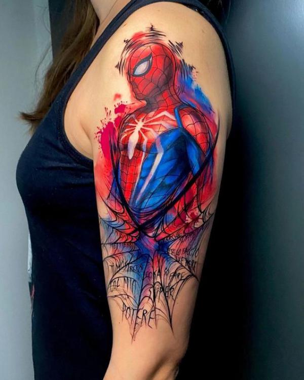 70 Spider-Man Tattoo Designs to Inspire Your Next Ink
