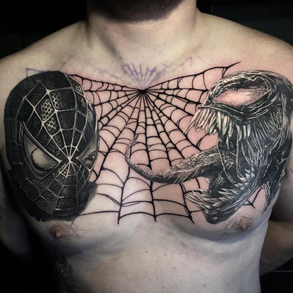 70 Spider-Man Tattoo Designs to Inspire Your Next Ink