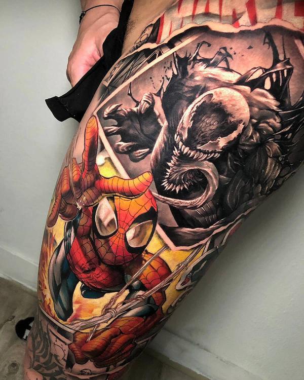 70 Spider-Man Tattoo Designs to Inspire Your Next Ink