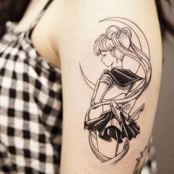80 Sailor Moon Tattoo Designs With Meaning